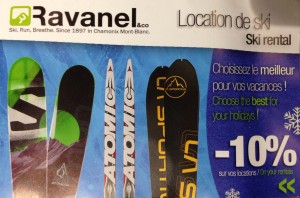 Ravanel Ski Shop les Praz